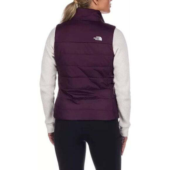 THE NORTH FACE Women's Flare Vest in Blackberry Wine Size L - Picture 3 of 10